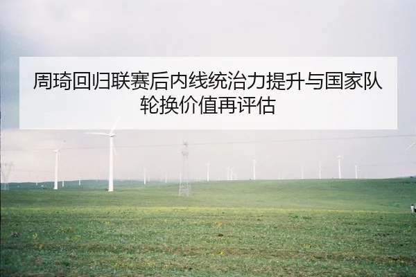 周琦回归联赛后内线统治力提升与国家队轮换价值再评估